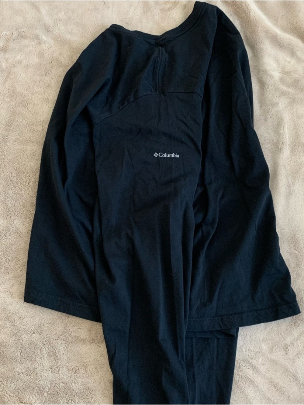 Columbia Black Long-Sleeve Tee - Picture 4 of 4